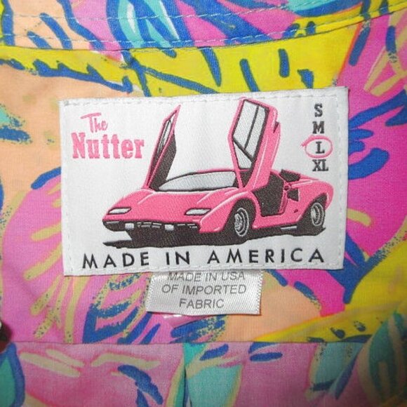 Chubbies The Nutter Polo Shirt Mens Size L Hawaiian Limited Edition Tropical USA - Picture 6 of 12